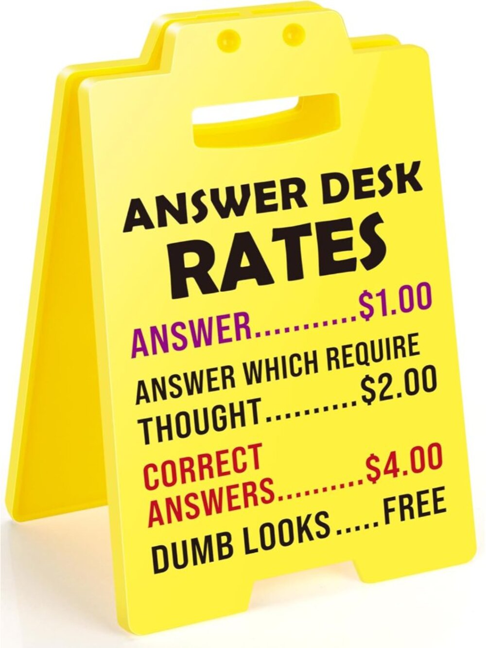 Funny Gag Office Decor - Bosses Day Gifts for Women | White Elephant Gifts for A